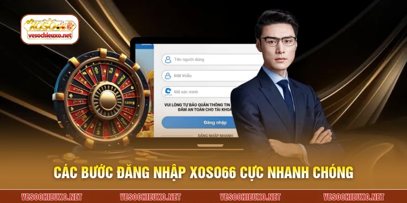 Các bước đăng nhập XOSO66 cực nhanh chóng